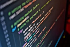 Vivid close-up of code on a computer screen showcasing programming details. — All the right ways of making a resume for bette