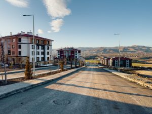 Quiet suburban street with modern apartments and a scenic view in Palu, Elazığ, Türkiye. — Let Checkout the Best Details abou