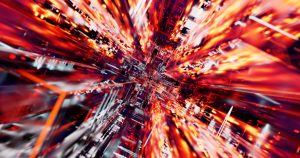 Abstract 3D digital light burst with vivid warm tones, suggesting high-speed data flow. — Pick Valorant Elo Boost To Enable T